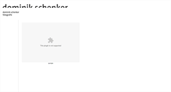 Desktop Screenshot of dominikschenker.com